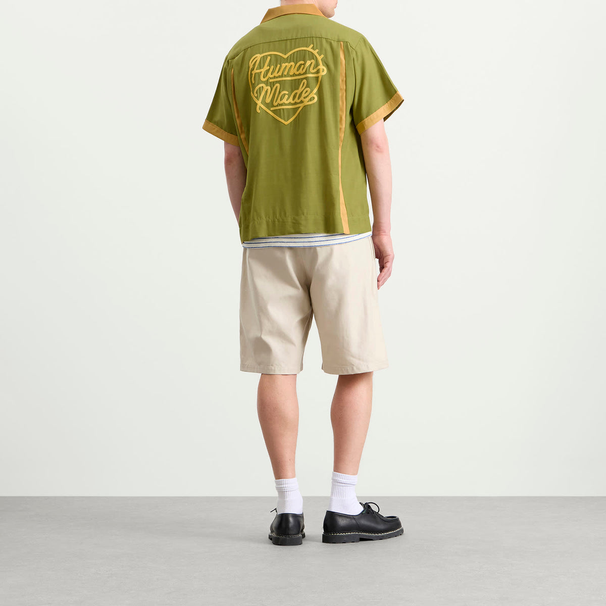 Human Made Chain Stitched Bowling Shirt
