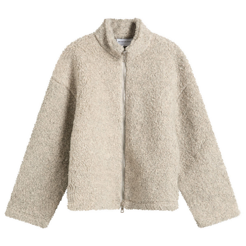 MKI Wool Fleece Track Jacket
