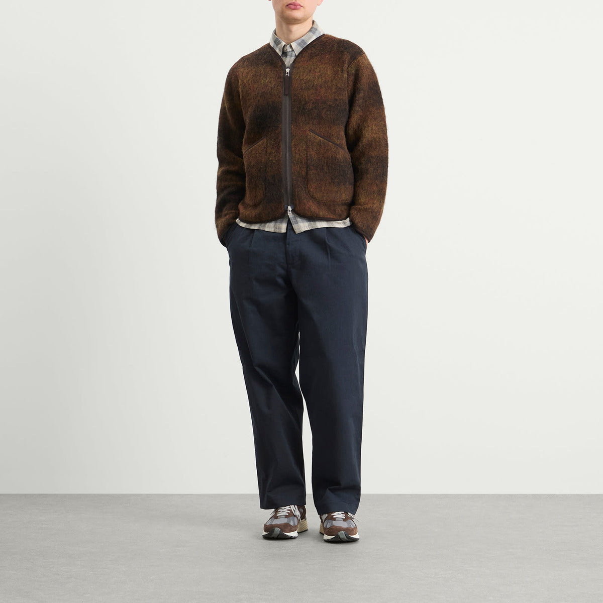 Universal Works Alps Fleece Zip Liner Jacket