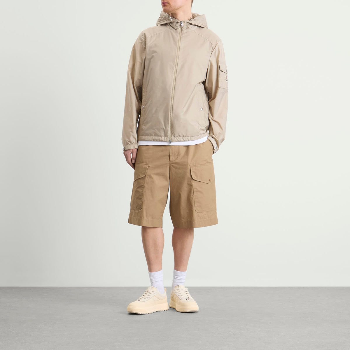 Moncler Drawstring Cargo Shorts