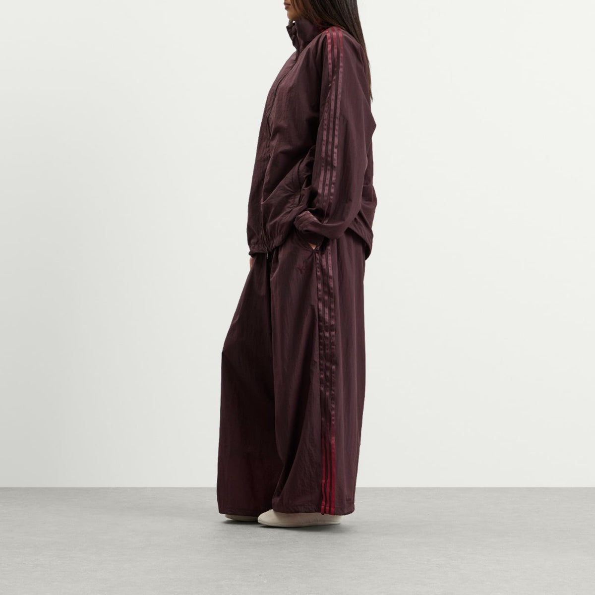 Y-3 Gradient Stripes Wide Leg Trousers