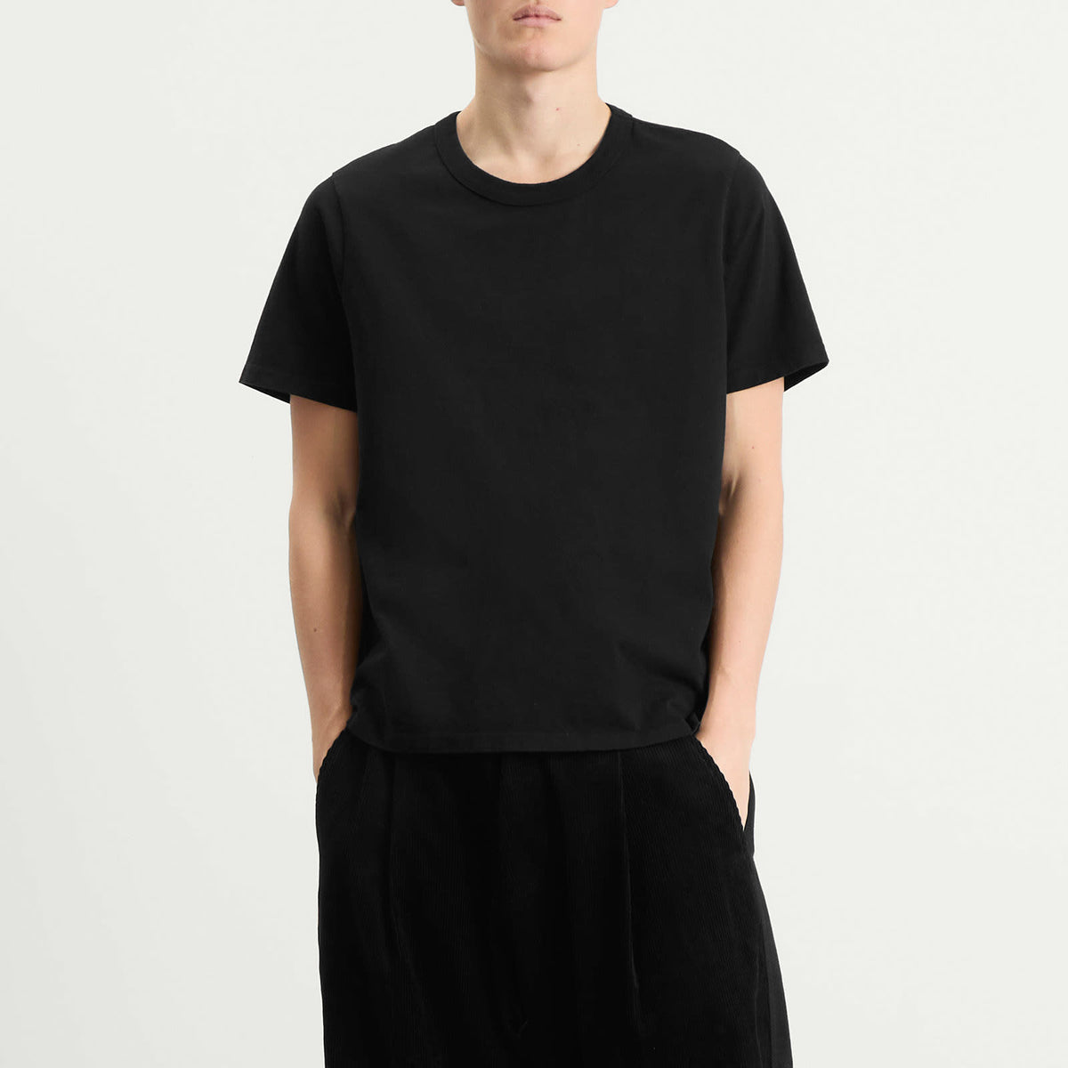 Les Tien Heavyweight Binded Neck T-Shirt