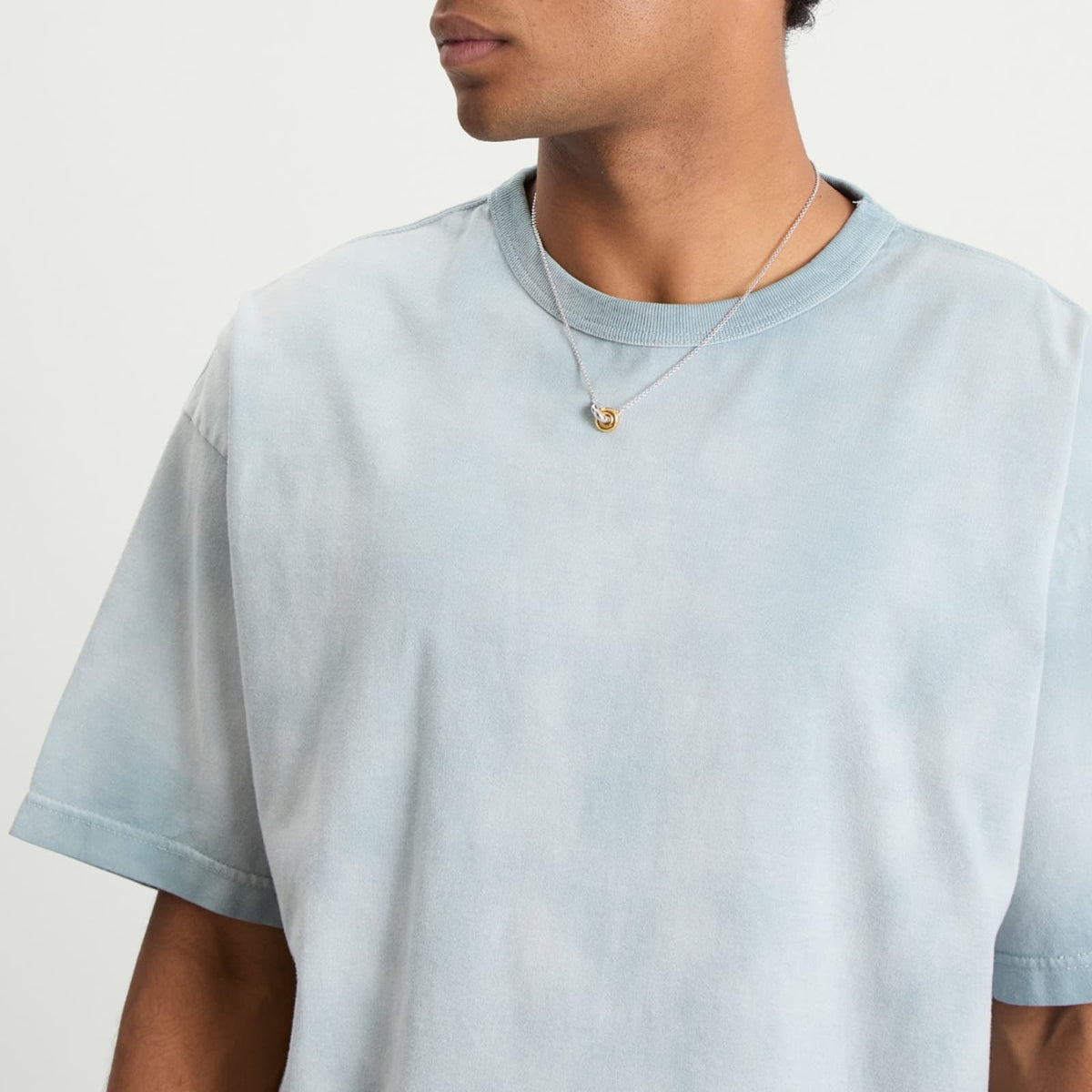 Tom Wood 20.5" Sphere Double Pendant Necklace