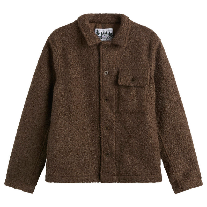 Café Mountain Curly Boxy Explorers Jacket