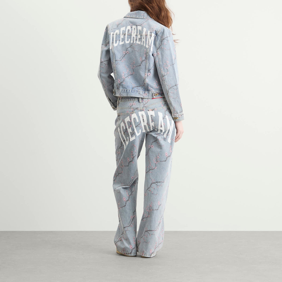ICECREAM Sakura Denim Trucker Jacket