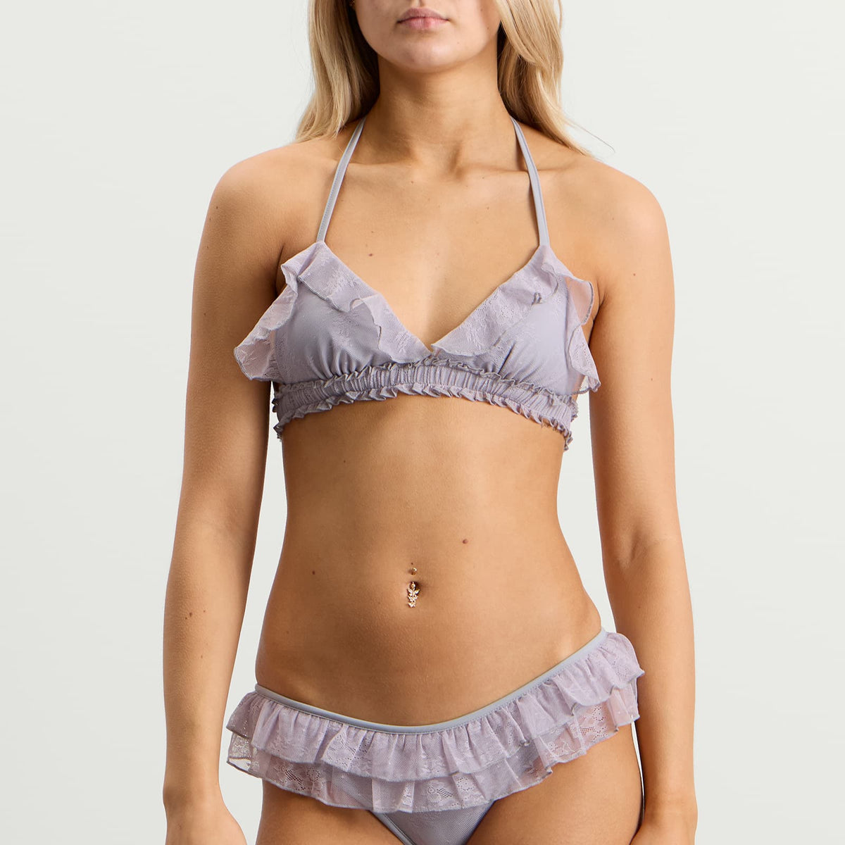 My Mum Made It Lace Frill Bikini Bottom