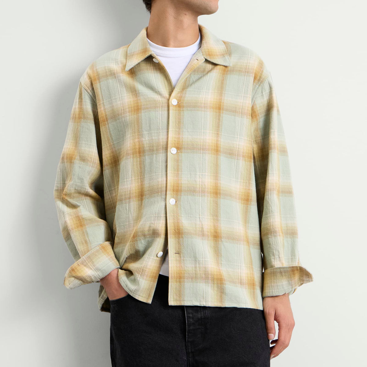 Second Layer Logan Ombre Check Shirt