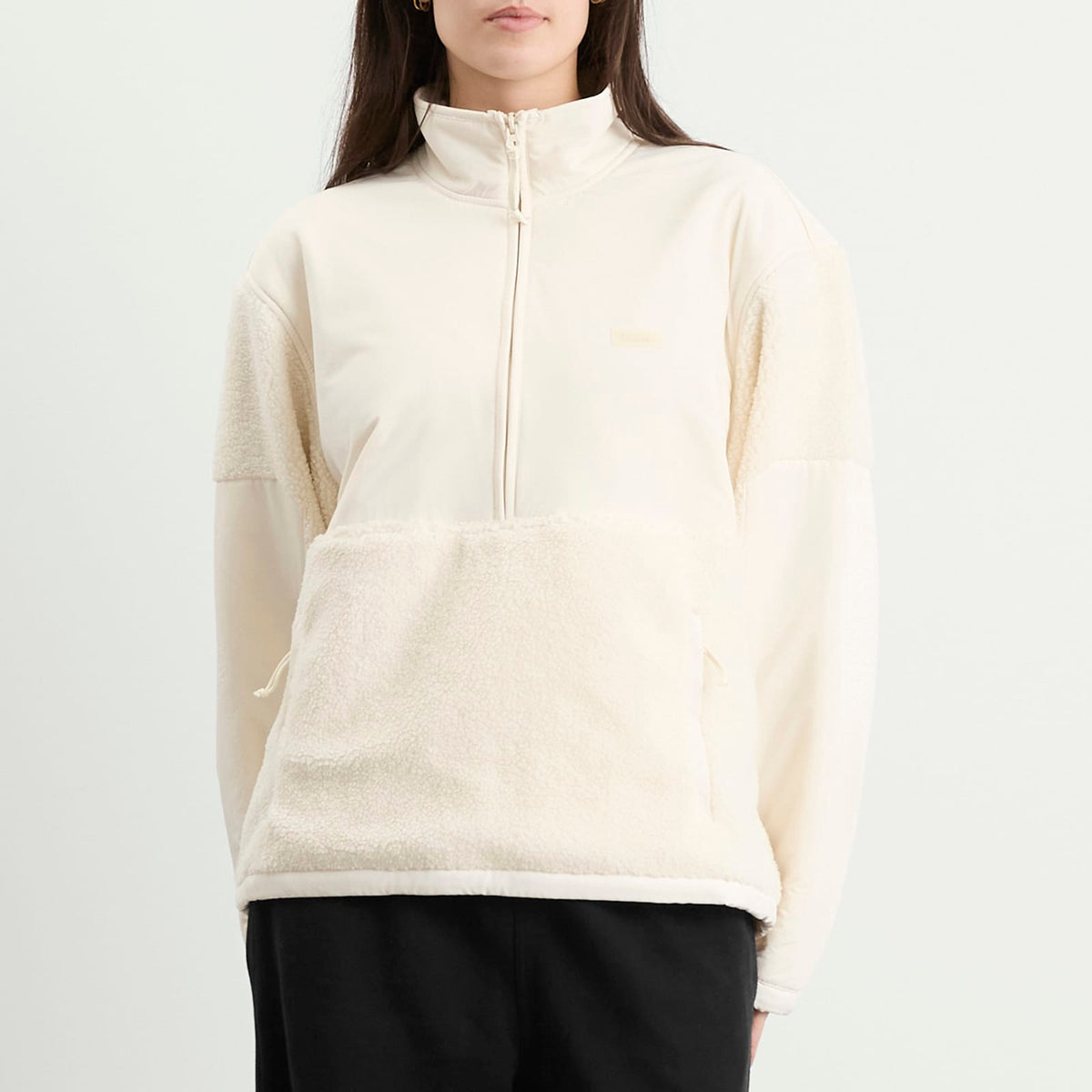 SKIMS Teddy Half Zip Pullover