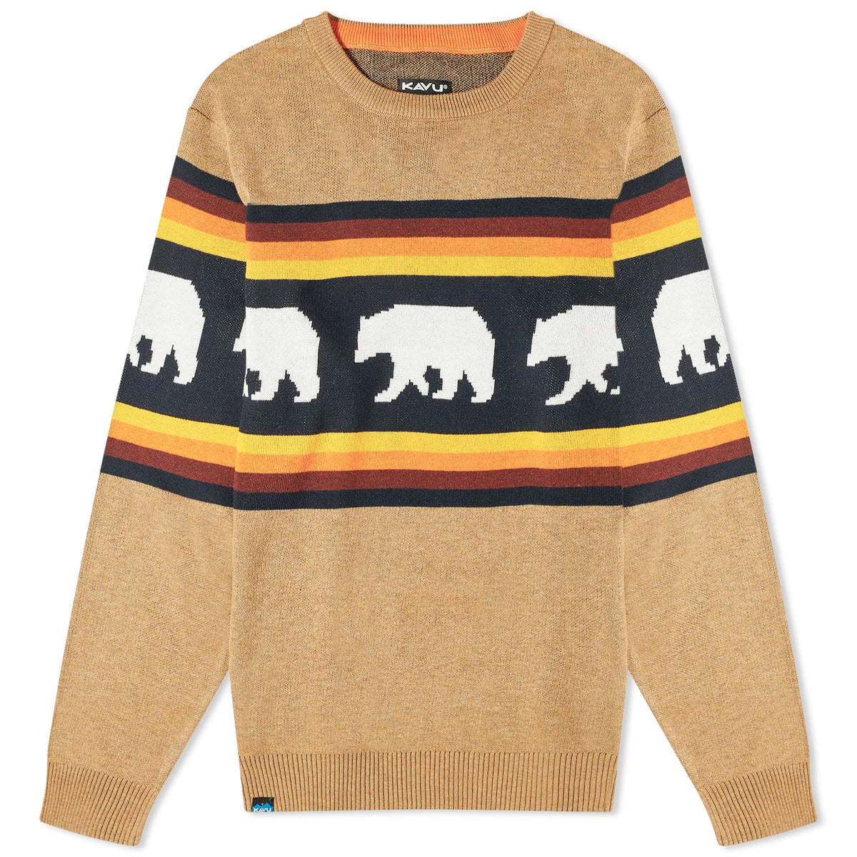 Kavu Highline Jacquard Crew Knit