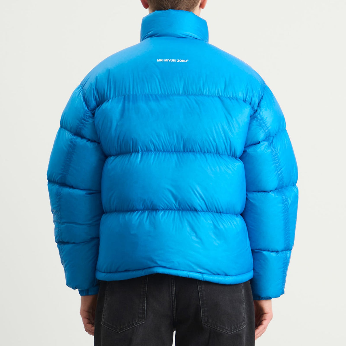 MKI Translucent Funnel Neck Bubble Jacket Presented By END.