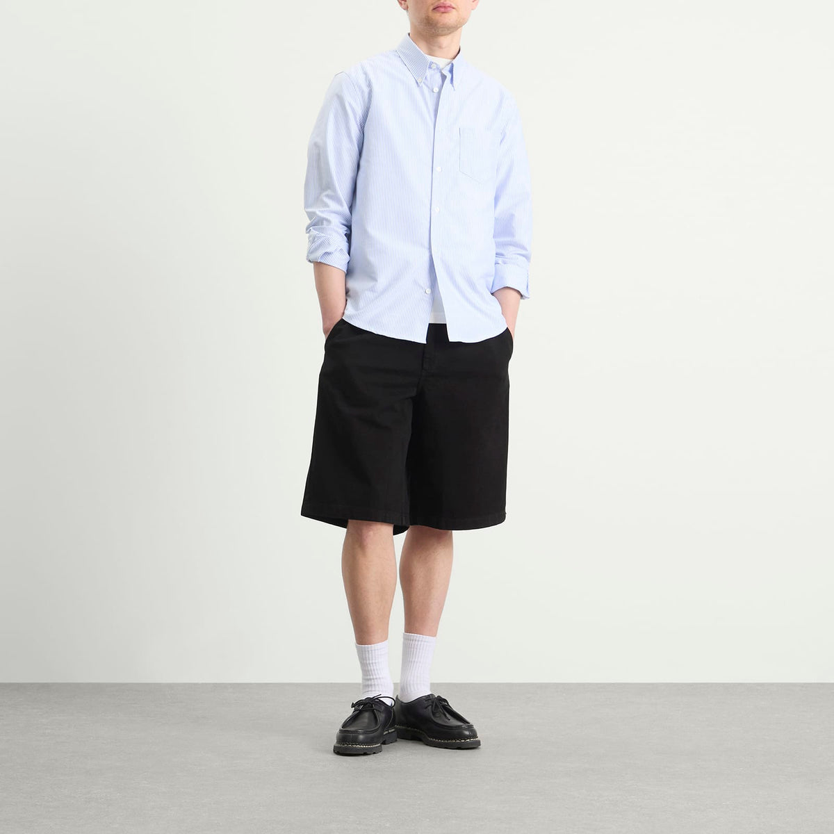 A.P.C. Greg Button Down Stripe Shirt