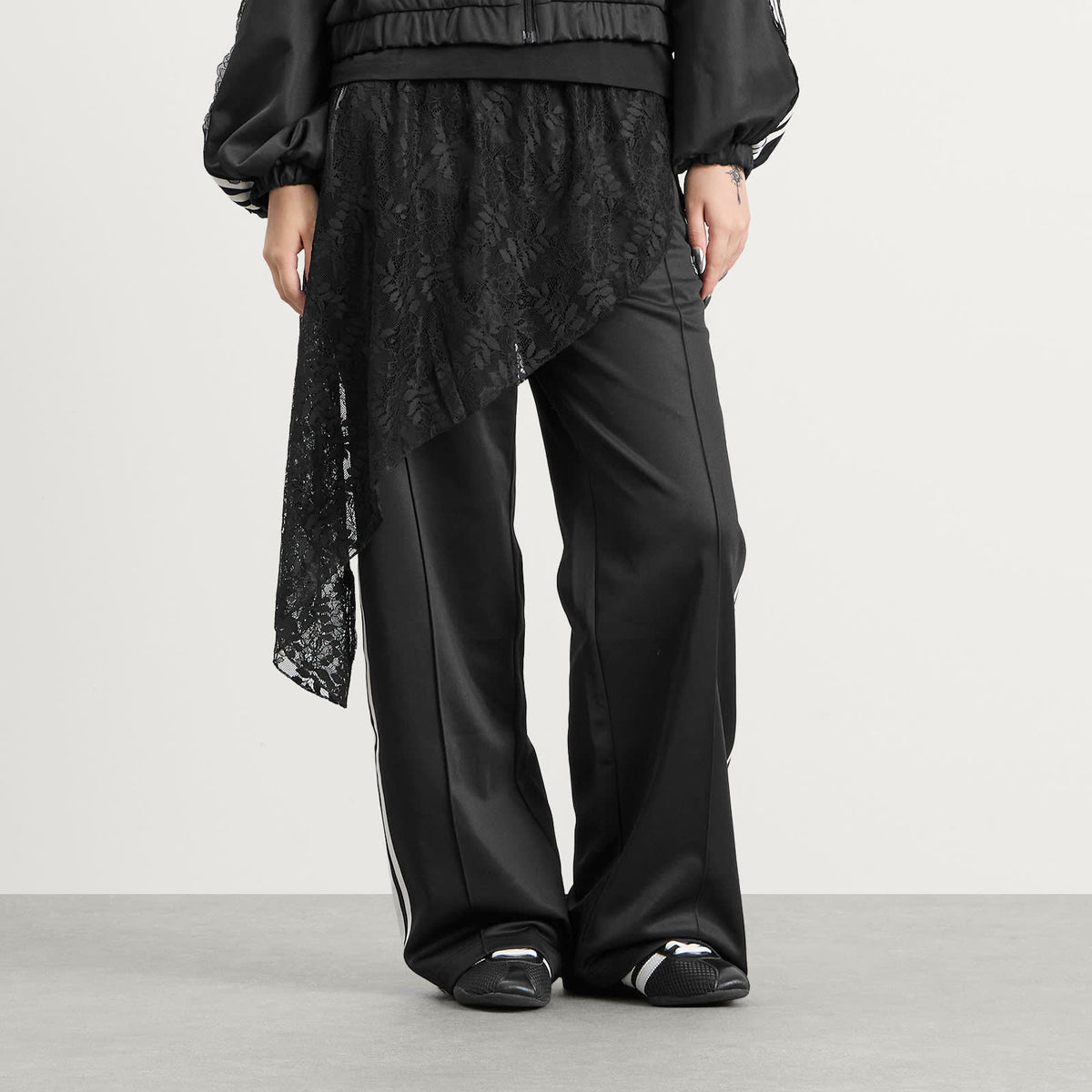 adidas 2 in 1 Lace Firebird Track Pant