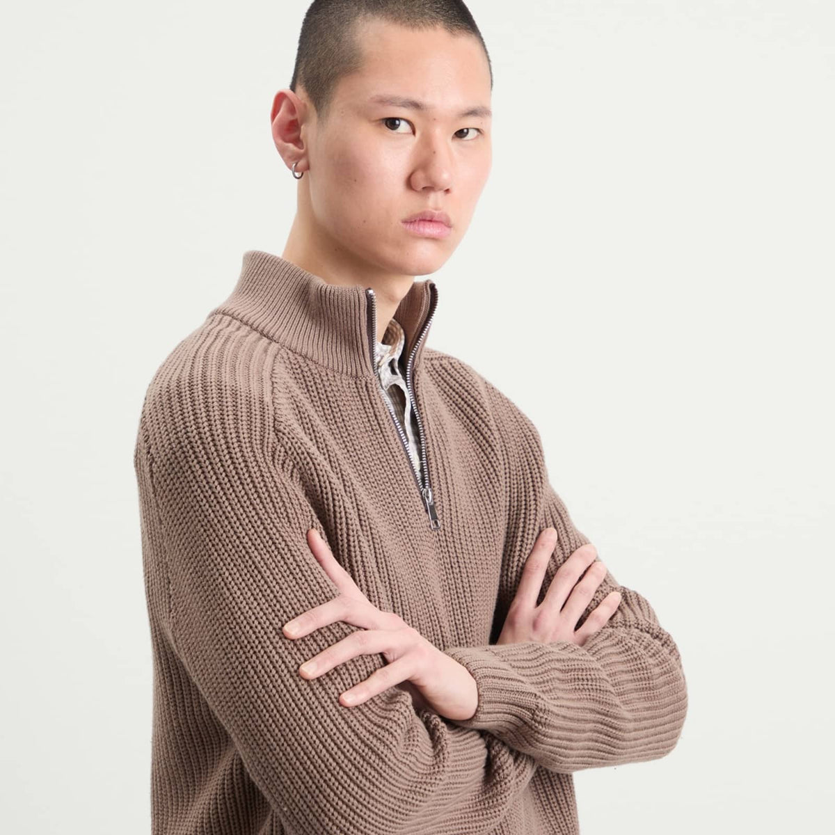 Ronning Quarter Zip Fisherman Sweater
