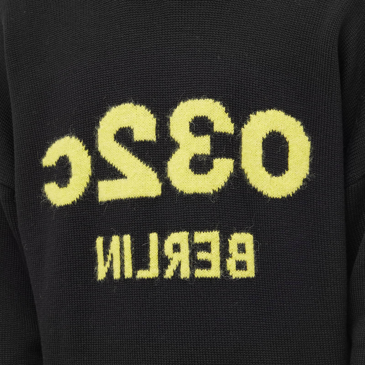032c Fuzzy 'Selfie' Crew Knit