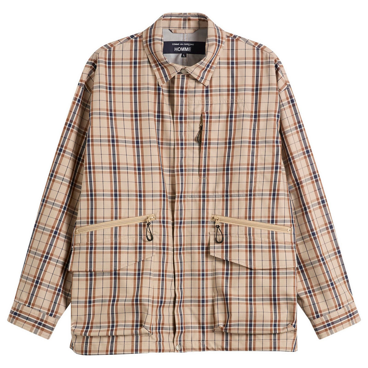 Comme des Garçons Homme Check Triple Layer Jacket