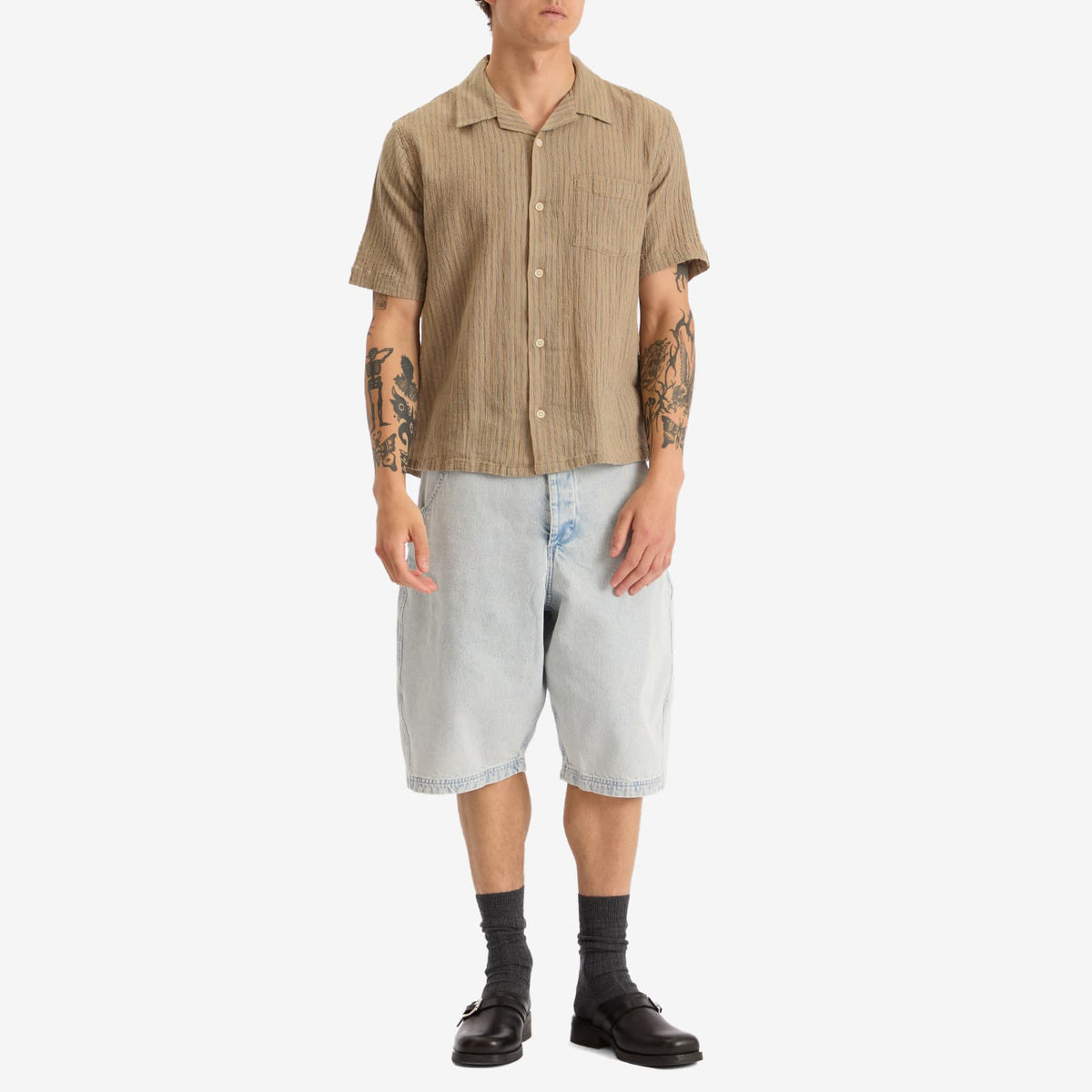 YMC Twisted Denim Short