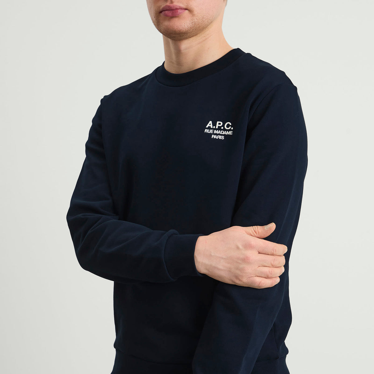 A.P.C. Rue Madame Logo Crew Sweat
