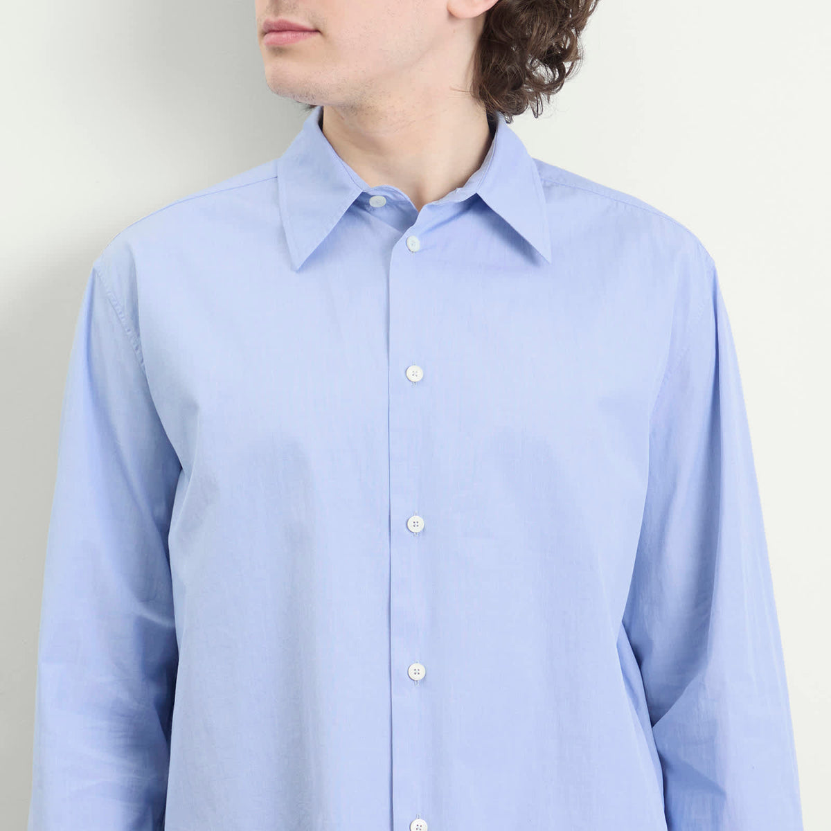 Jil Sander Cropped Long Sleeve Shirt
