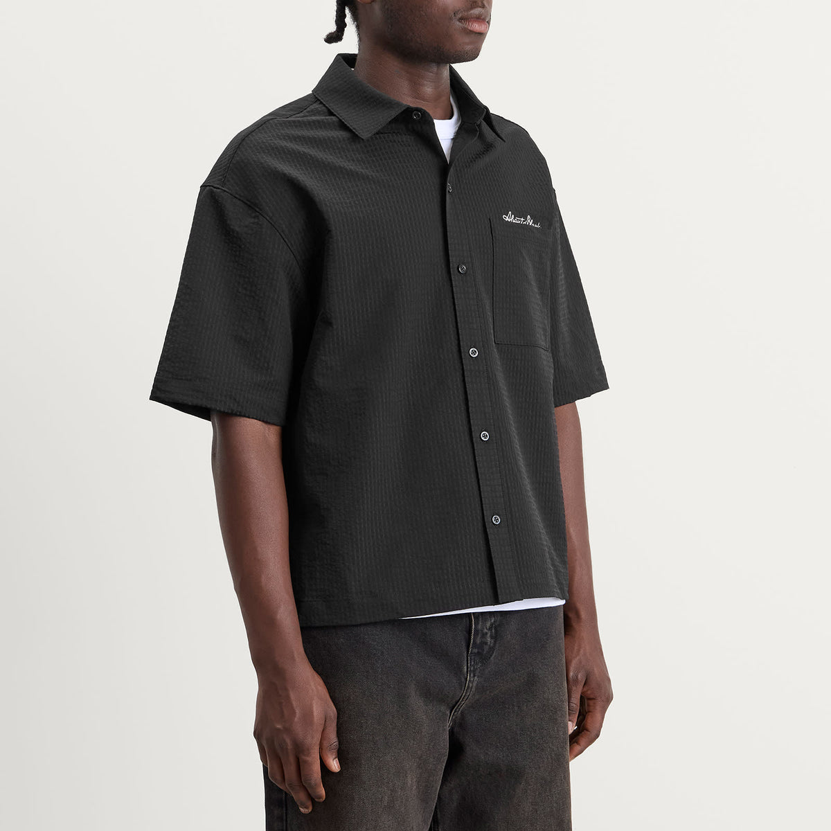 about:blank Textured Shirt