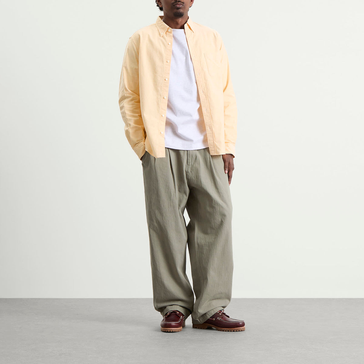 Beams Plus Button Down Oxford Shirt
