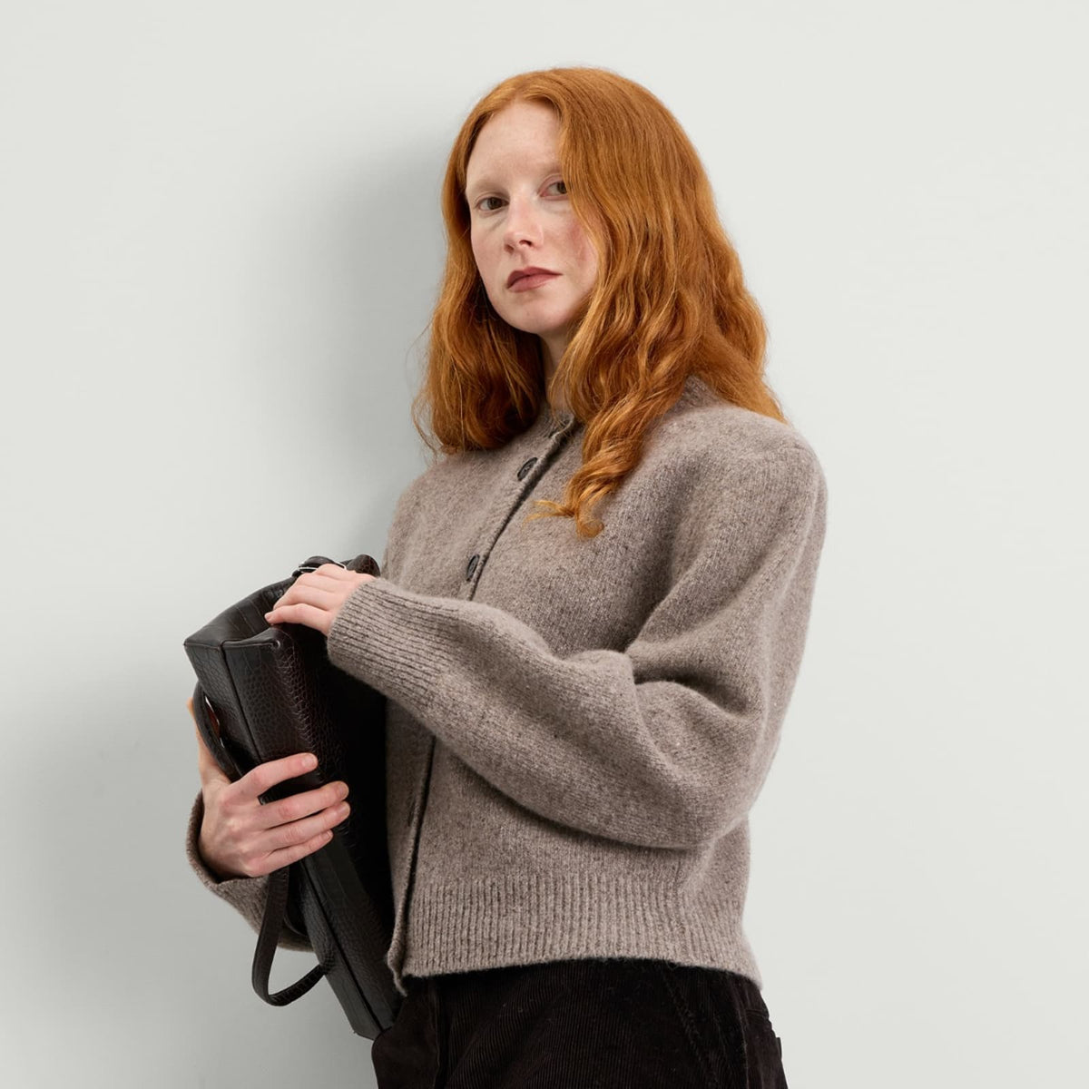 Róhe Statement Mouliné Cardigan