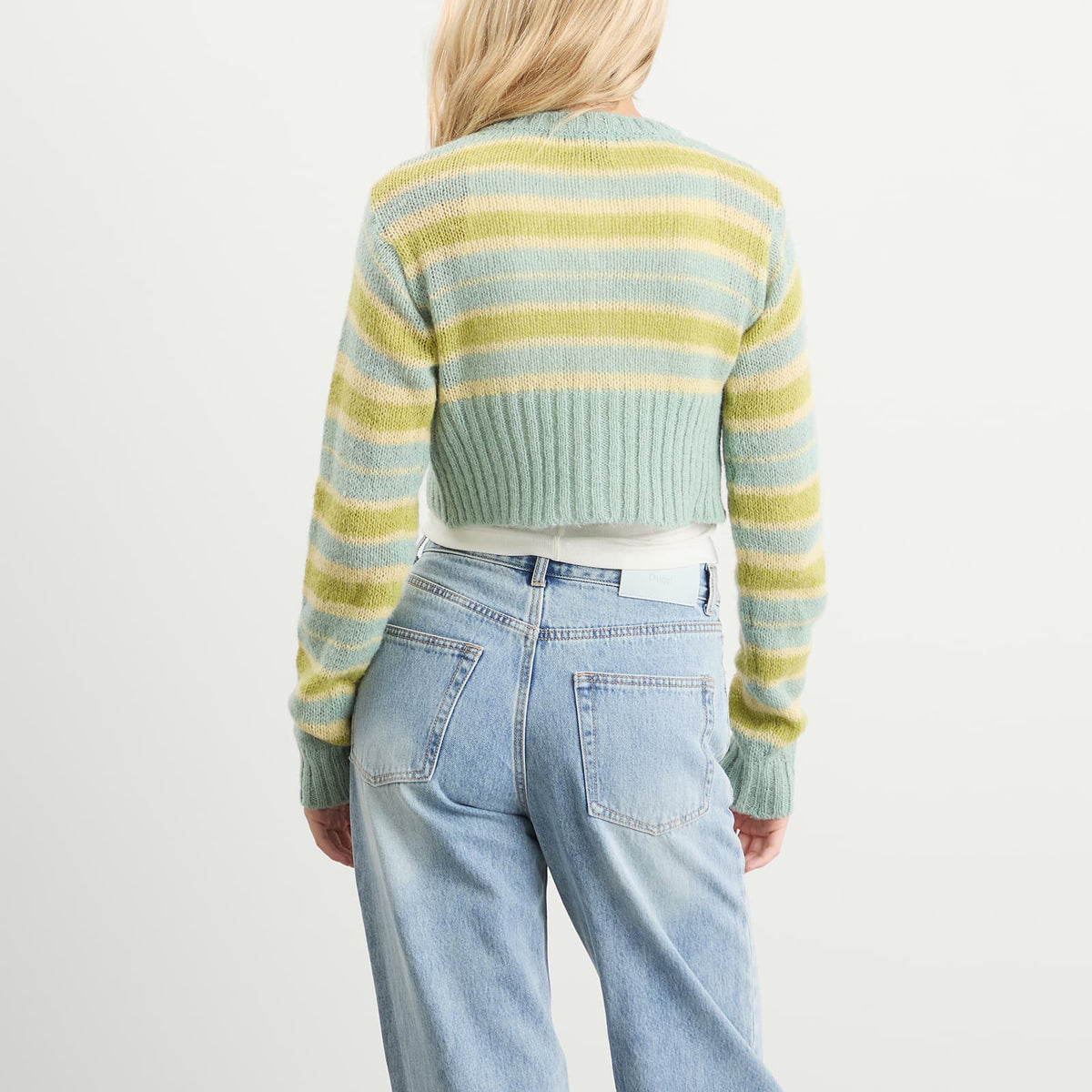 SUNDAYFRUITMARKET Sun Cropped Cardigan