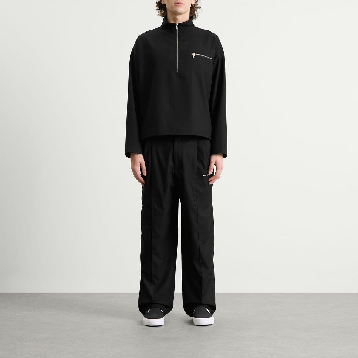 MKI Suiting Quarter Zip