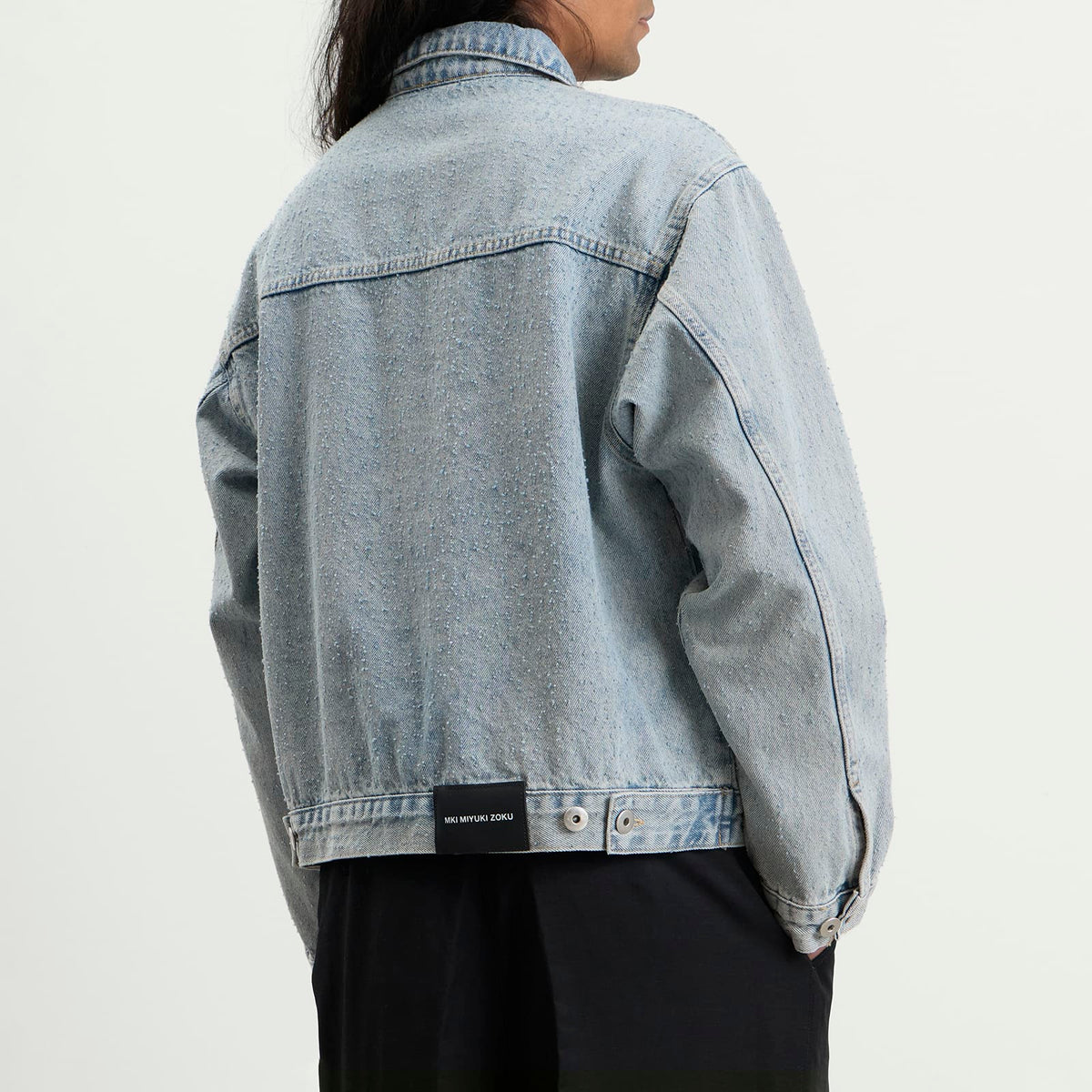 MKI Twisted Weave Trucker Jacket