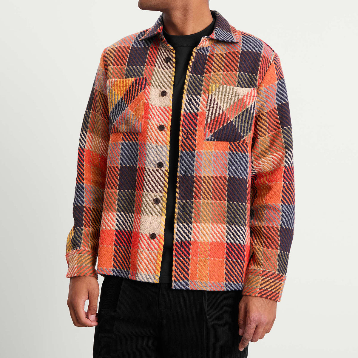 Wax London Whiting Pike Check Overshirt