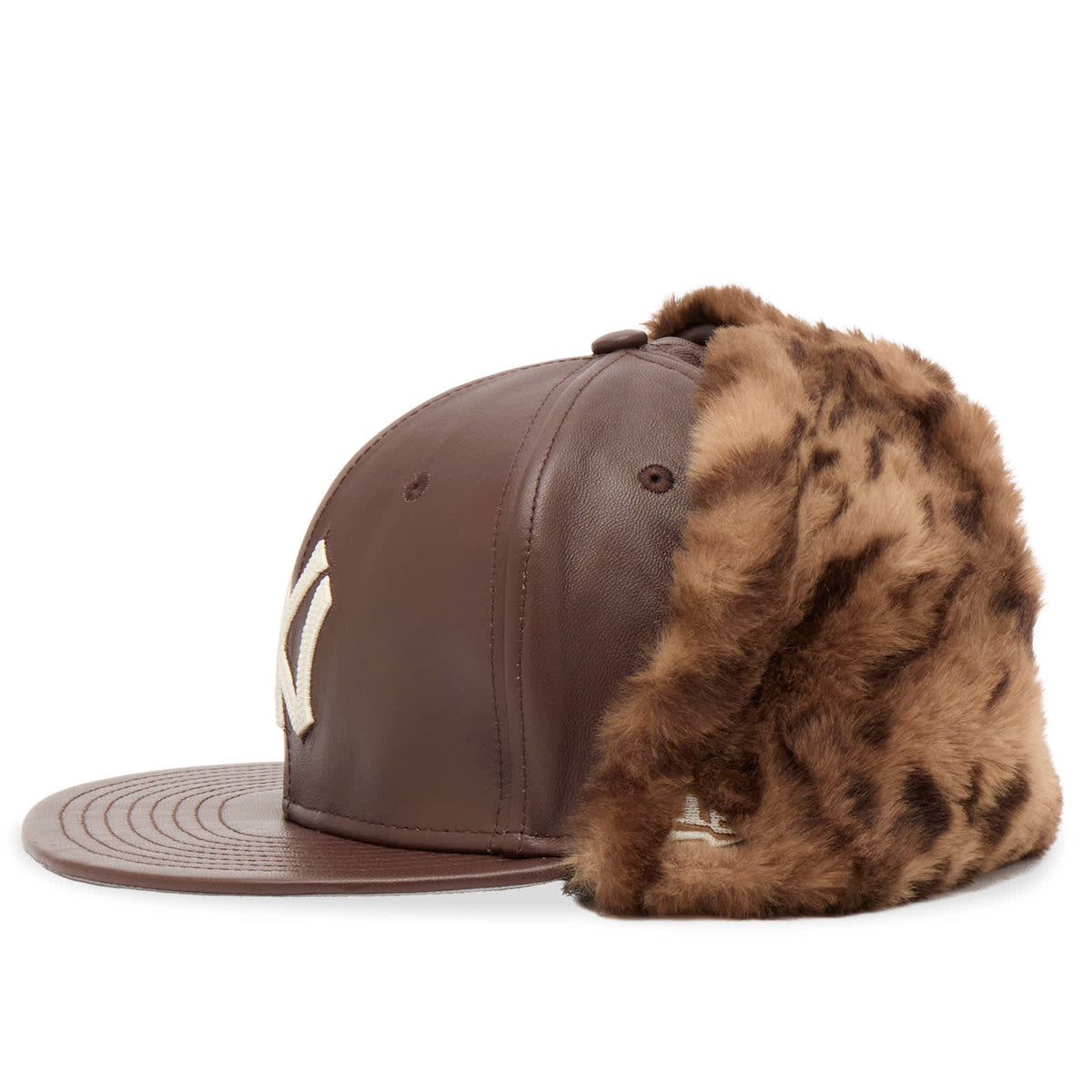 New Era New York Yankees Leather 59Fifty Dogear Cap
