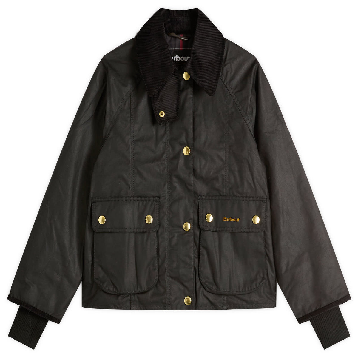 Barbour Cropped Beadnell Wax Jacket