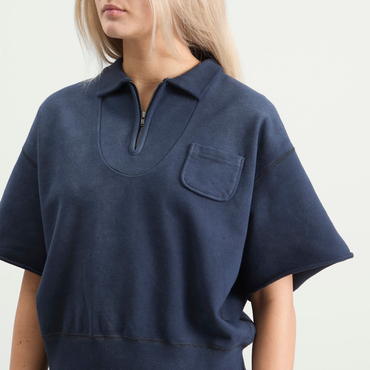 Beams Boy Half Zip Sweater