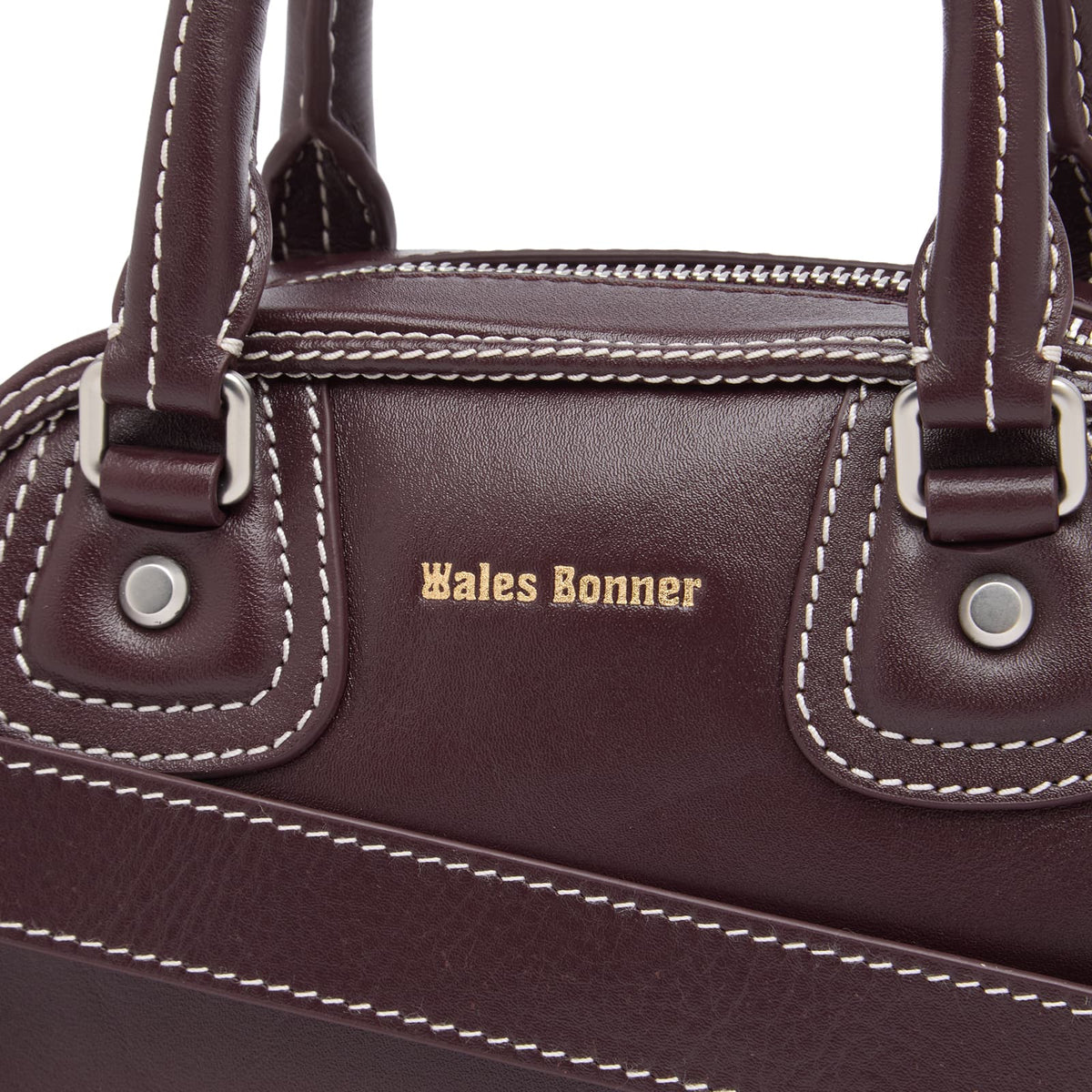 Adidas x Wales Bonner Leather Bowling Bag