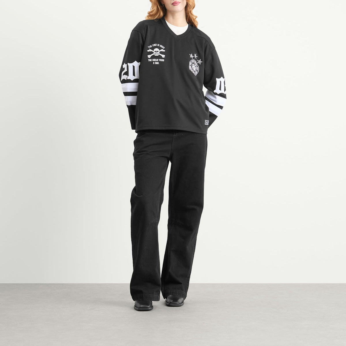 END. x The Great Frog Hockey Jersey