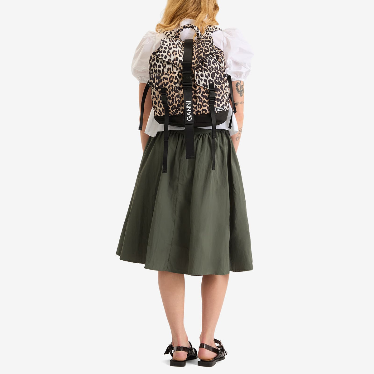 GANNI Recycled Tech Backpack