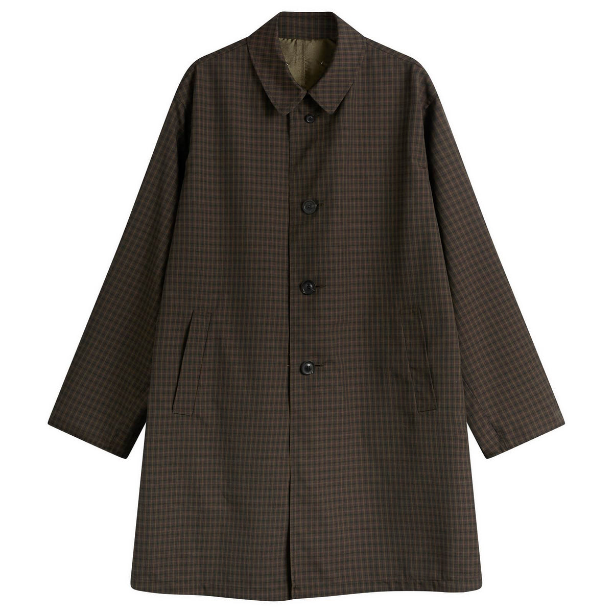 Maison Margiela Check Reversible Coat