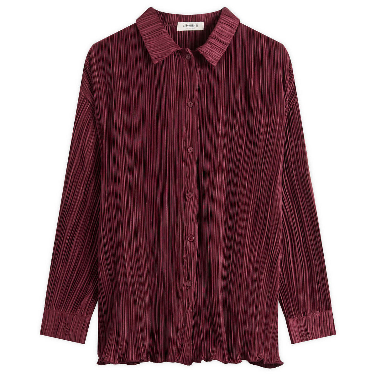 4th & Reckless Plisse Shirt