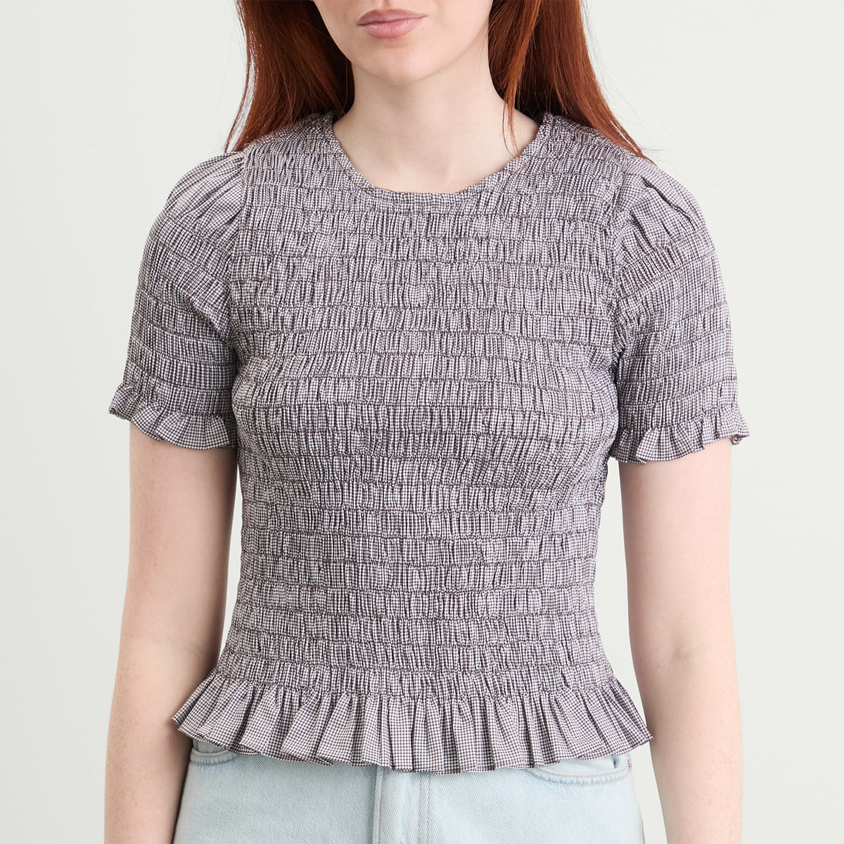 Faithfull The Brand Edda Gingham Top