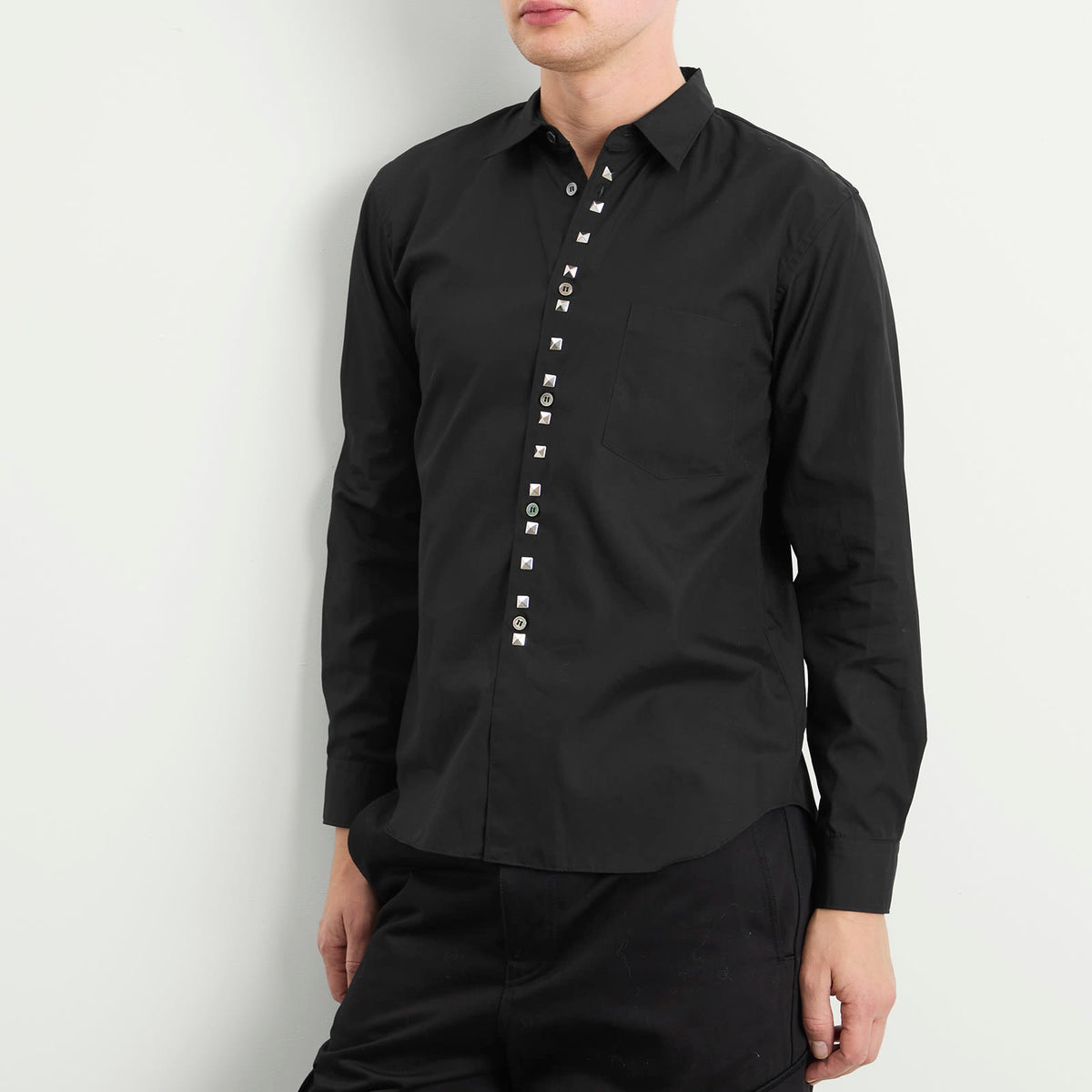 Comme des Garçons Black Studded Shirt
