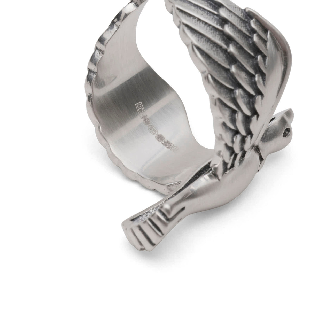 Serge DeNimes Silver Dove Ring