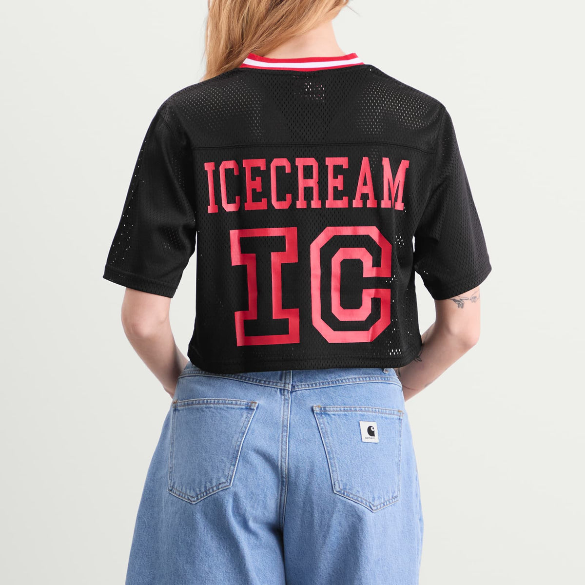 ICECREAM Cropped Football Jersey