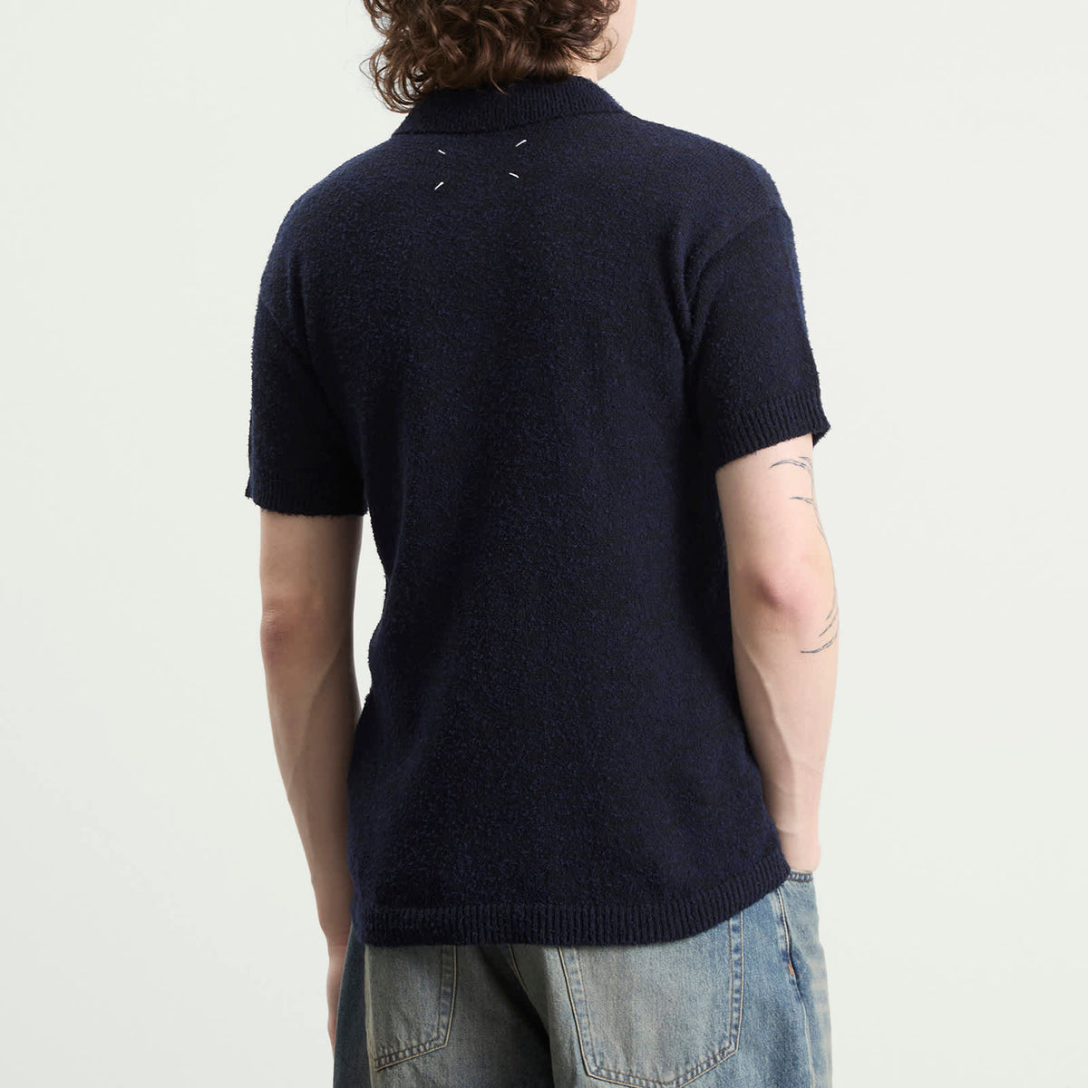 Maison Margiela Knitted Polo Shirt