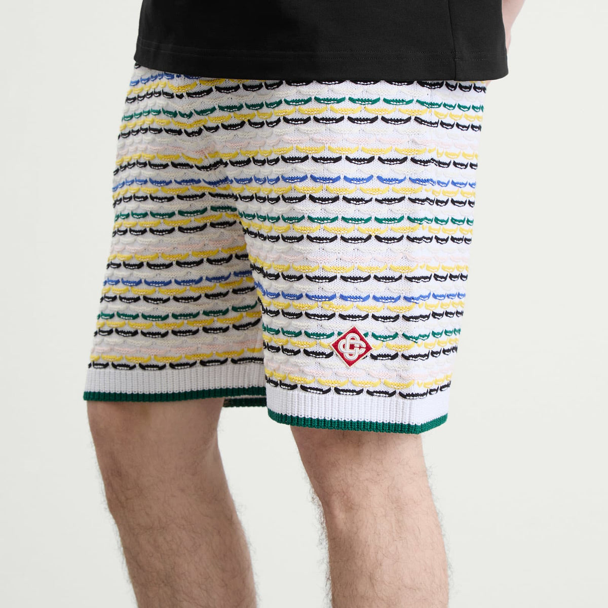 Casablanca Tuck Stitch Shorts