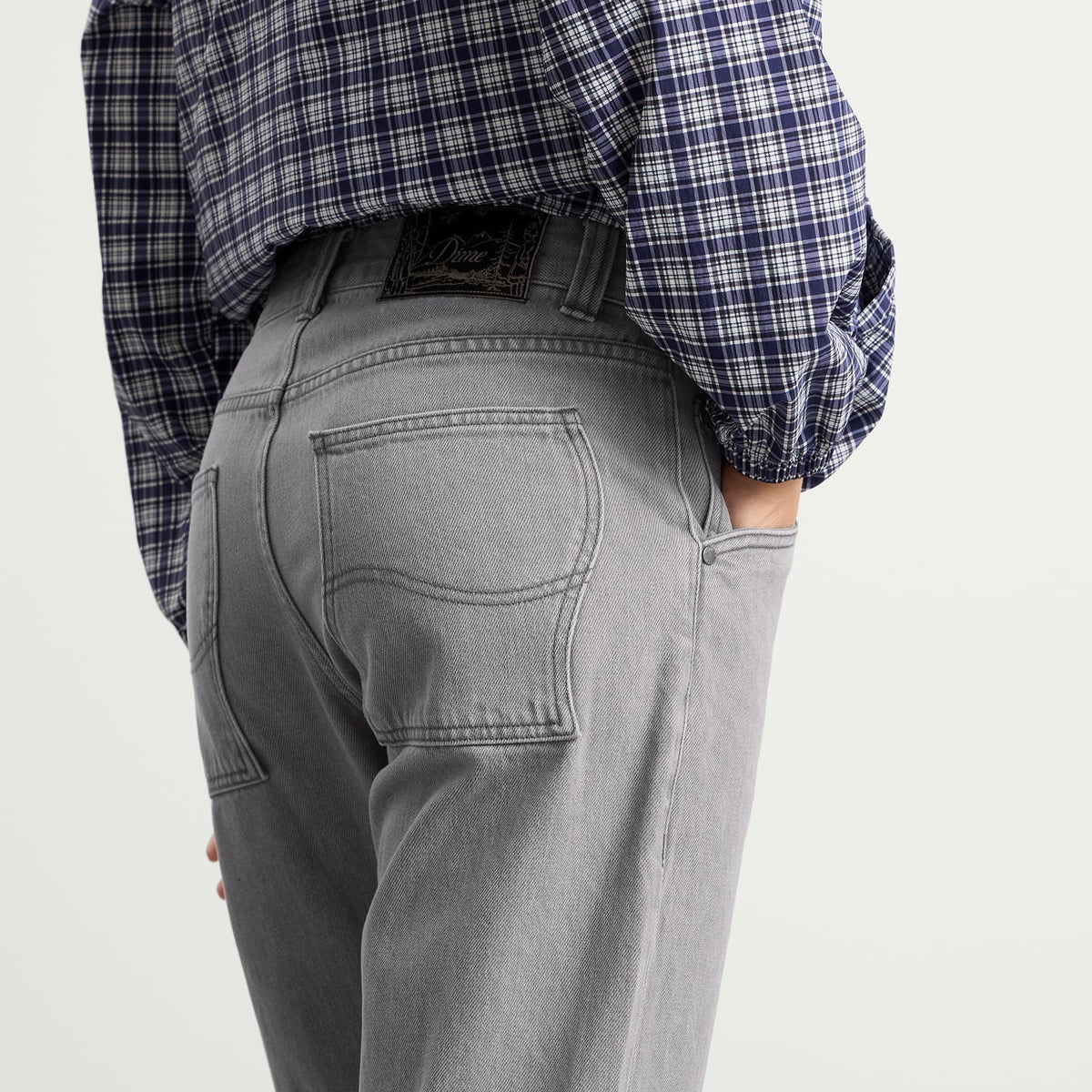 Dime Straight Denim Pants