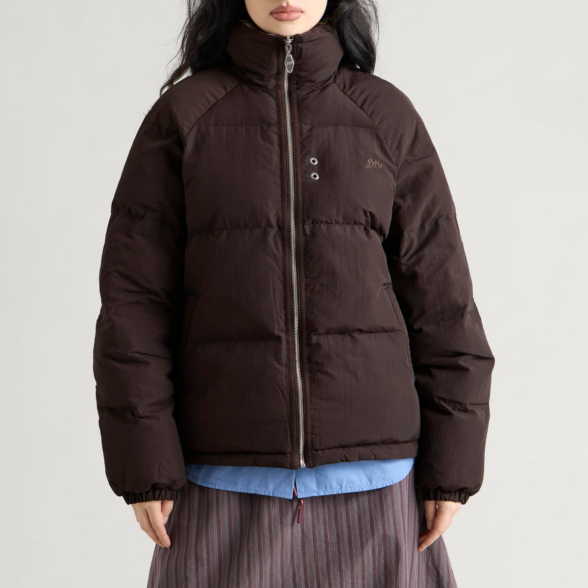 Damson Madder Reversible Opal Puffer Jacket