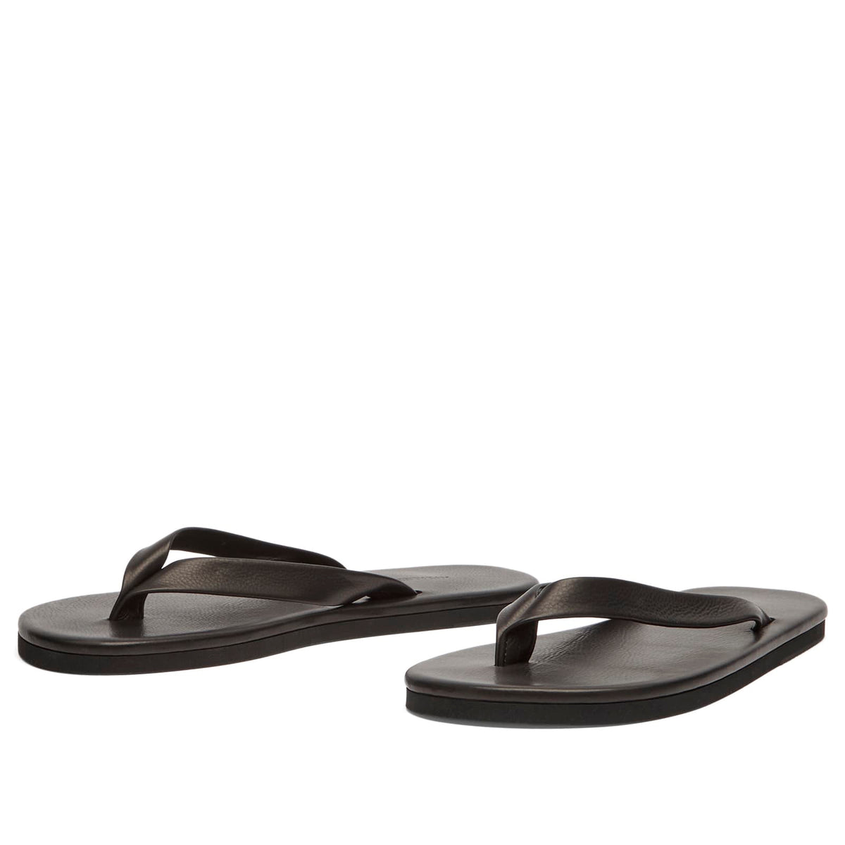 Auralee Soft Leather Flip-Flops