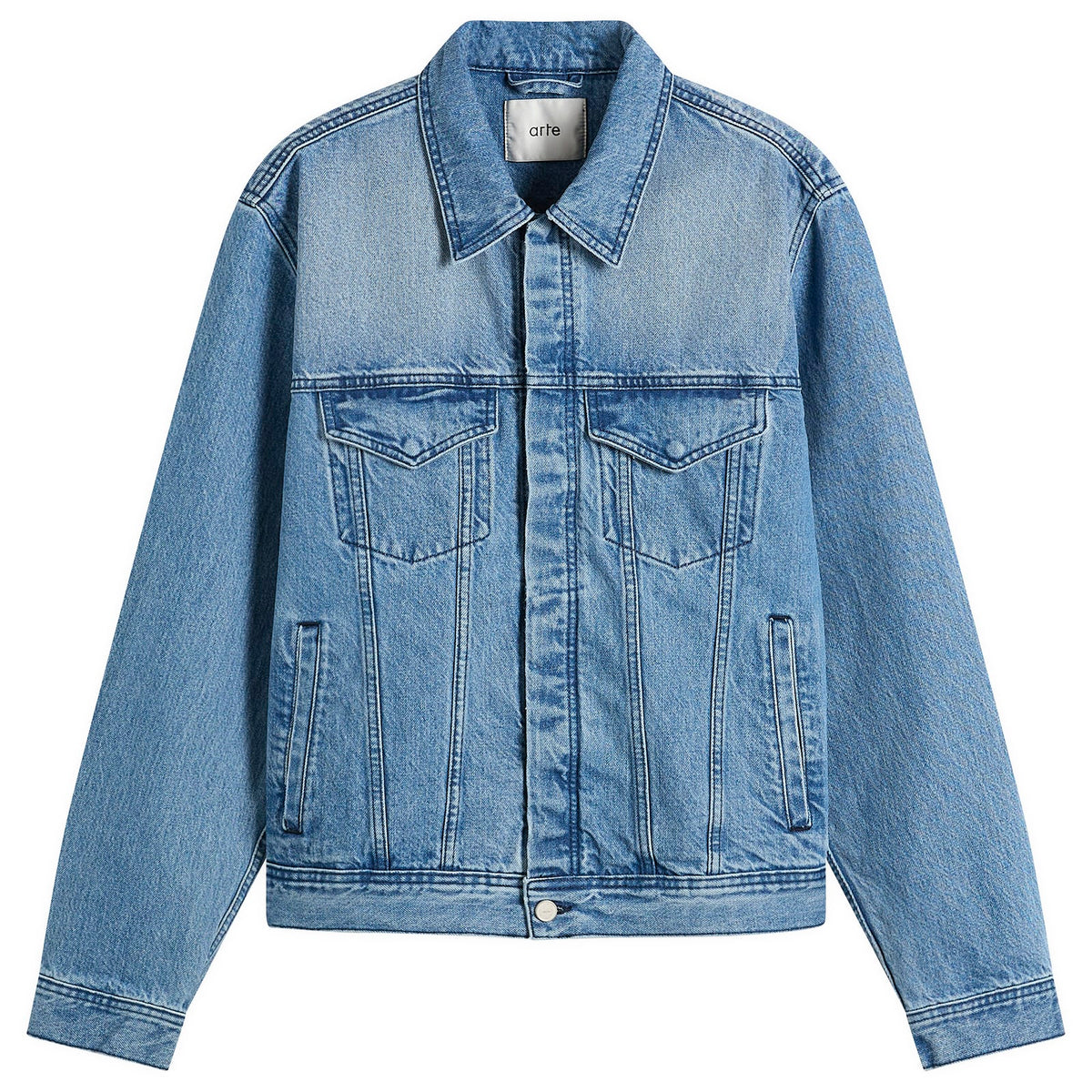 Arte Circle Logo Denim Jacket