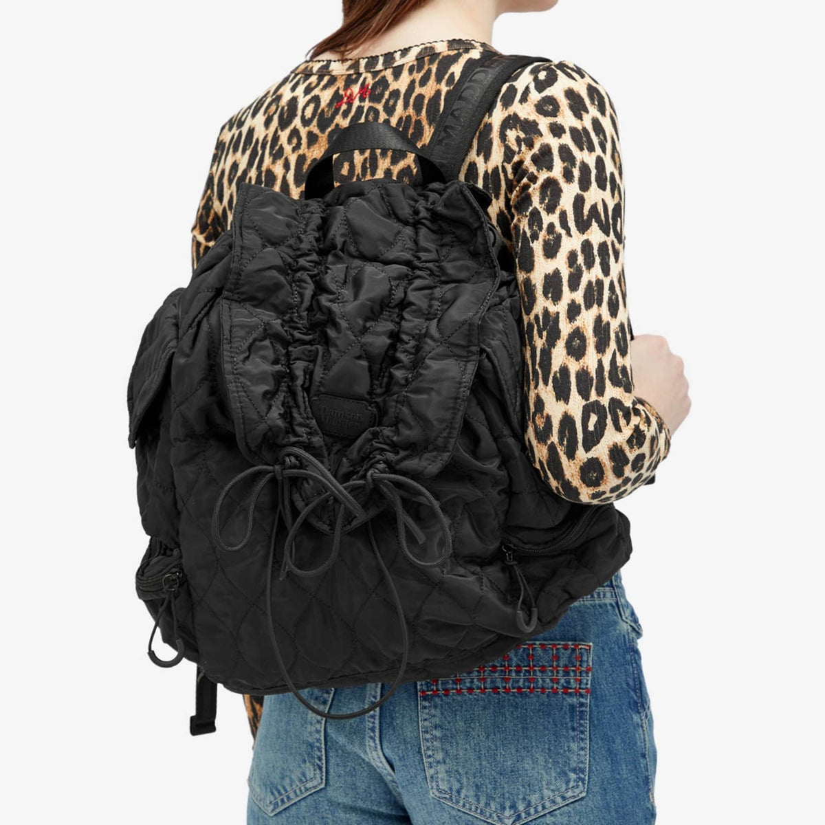 Damson Madder Ruched Backpack