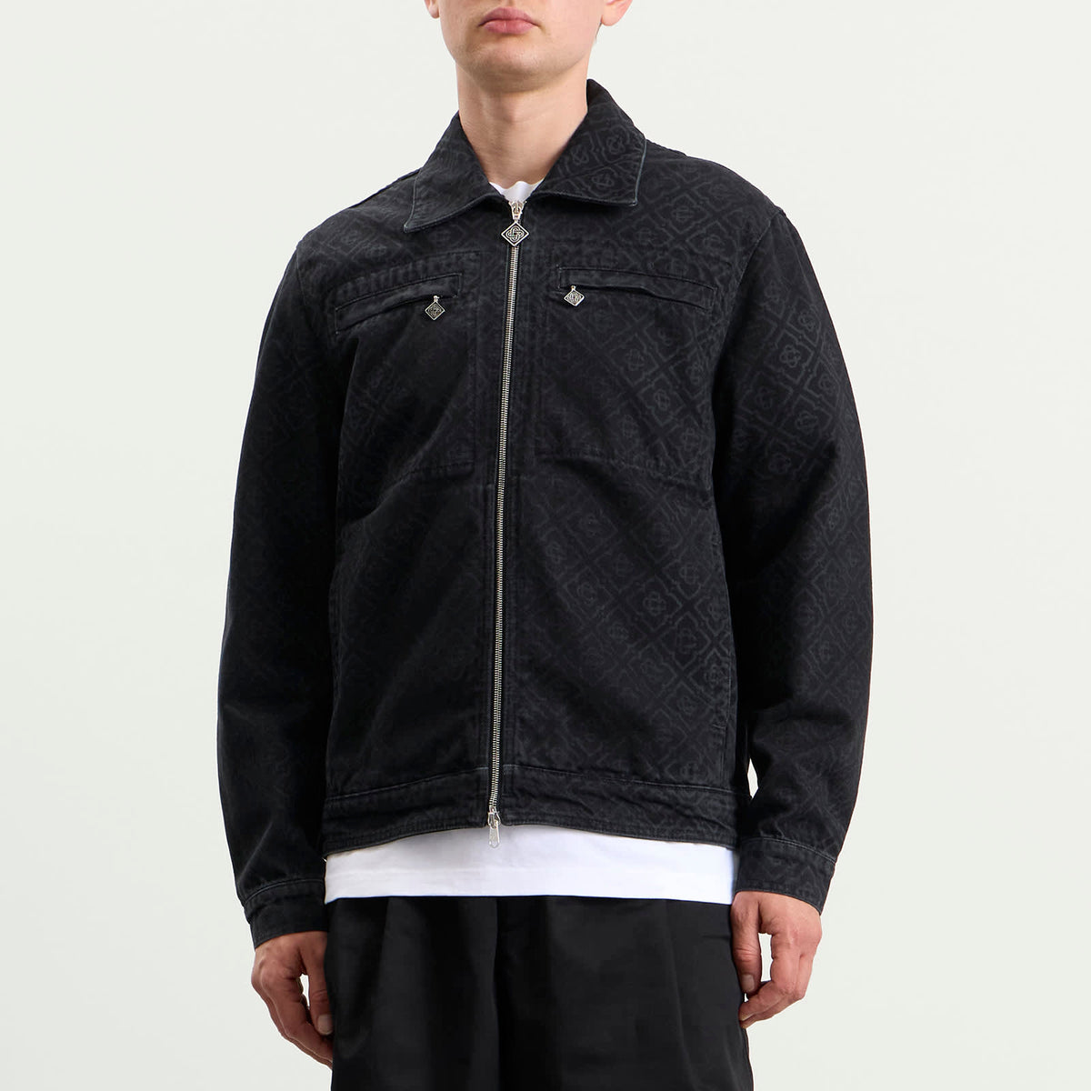 Casablanca Black Monogram Jacket