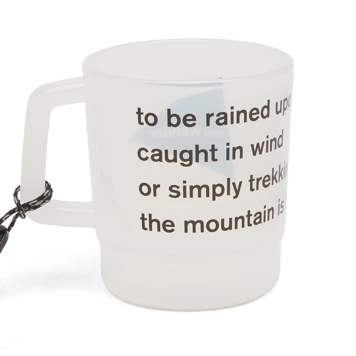 and wander Logo Mug